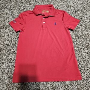 Polo Ralph Lauren Performance Golf Collared Shirt | Size 7 | Red